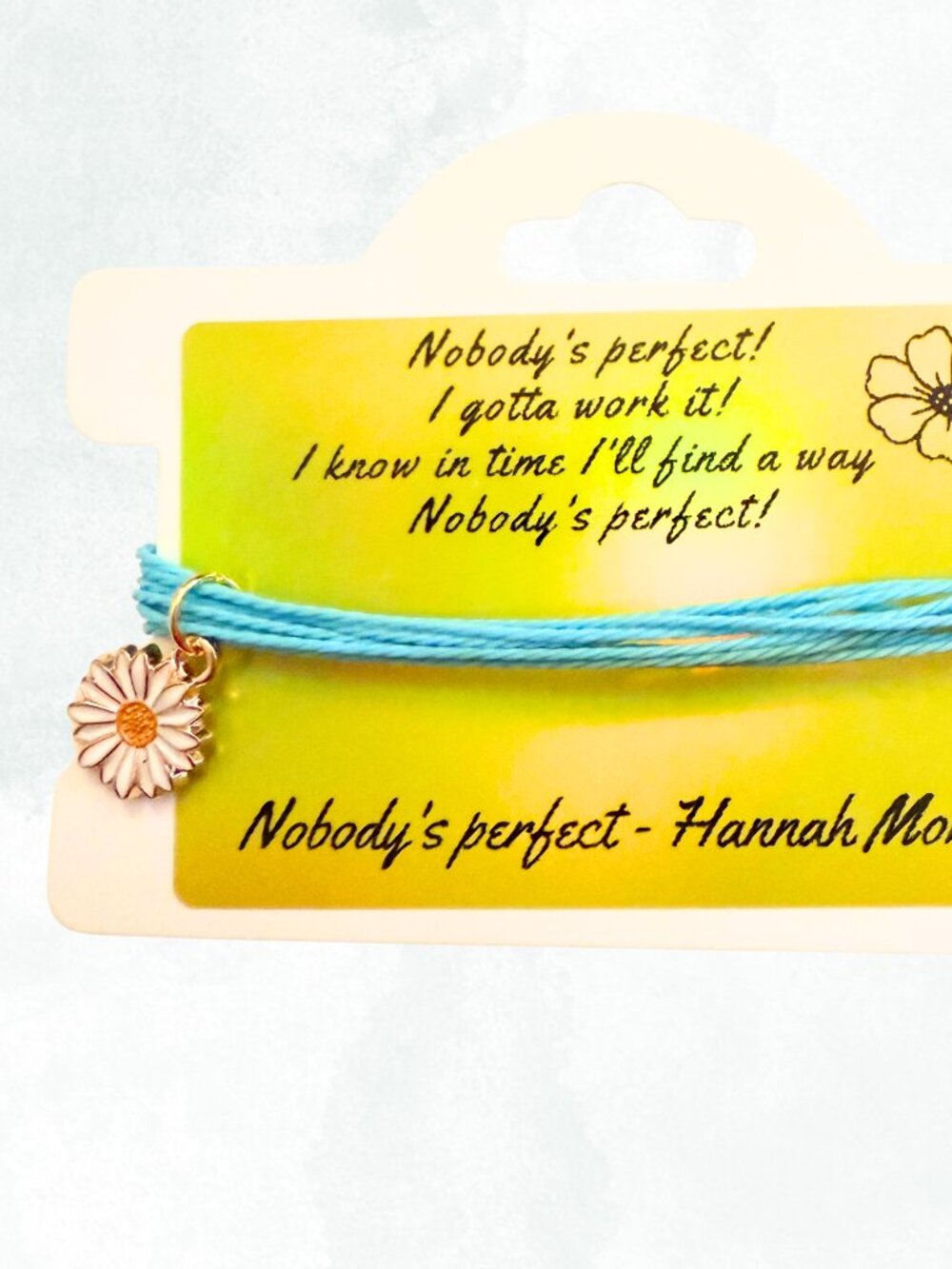 Nobody's Perfect - Hannah Montana Y2K  Layered String Charm Bracelet